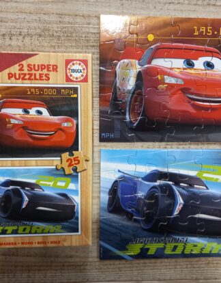 cars 3 puzzles bois educa