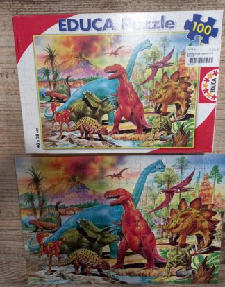 dinosaures puzzle educa