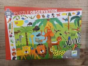 djeco puzzle observation savane