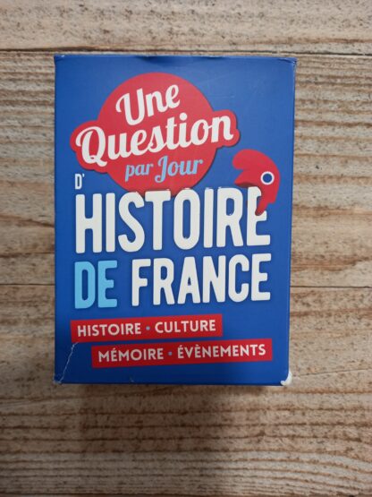 1 QUESTION PAR JOUR HISTOIRE DE FRANCE