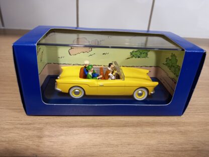 LA VOITURE BORDURE DE L AFFAIRE TOURNESOL TINTIN EDITIONS ATLAS