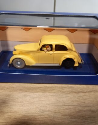 LA VOITURE ACCIDENTEE DU CRABE AUX PINCES D OR TINTIN ATLAS