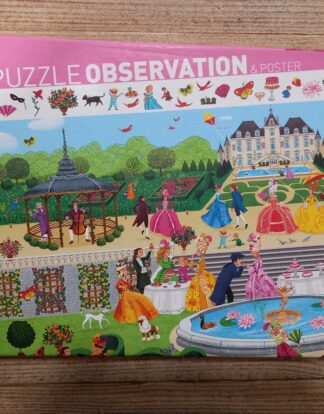 garden party puzzle observation djeco
