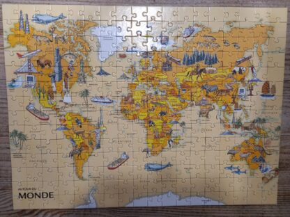 AUTOUR DU MONDE PUZZLE NATHAN