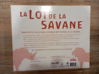 LOI DE LA SAVANE JEUX MICHEL