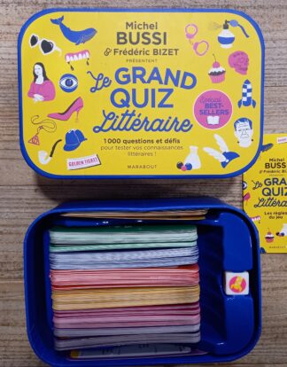 LE GRAND QUIZZ LITTERAIRE MARABOUT