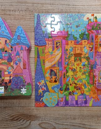 CHATEAU FEERIQUE PUZZLE DE 54 PIECES DJECO