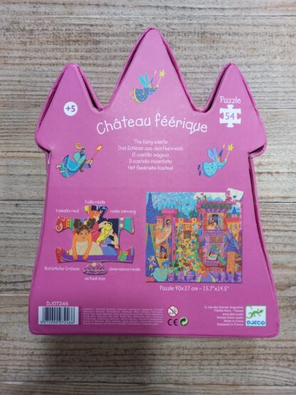 CHATEAU FEERIQUE PUZZLE DE 54 PIECES DJECO