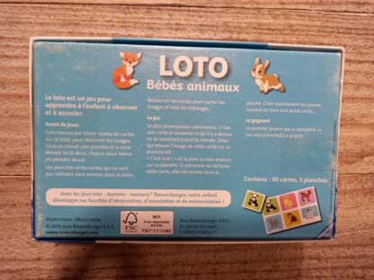 LOTO BEBES ANIMAUX RAVENSBURGER