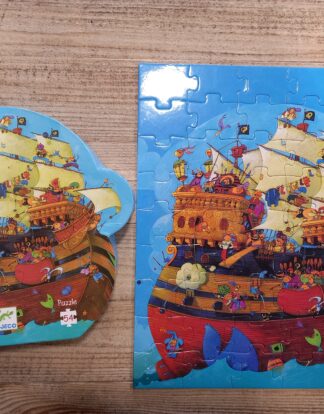 LE BATEAU DE BARBEROUSSE PUZZLE DE 54 PIECES DJECO