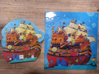 LE BATEAU DE BARBEROUSSE PUZZLE DE 54 PIECES DJECO