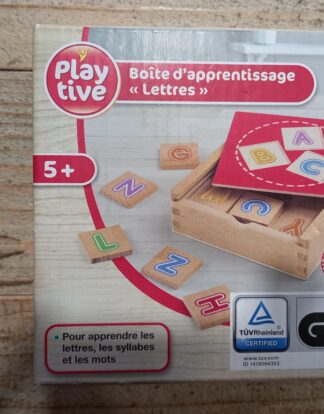 BOITE D APPRENTISSAGE LETTRES PLAYTIVE