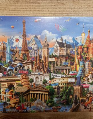 SYMBOLES D EUROPE PUZZLE DE 2000 PIECES EDUCA