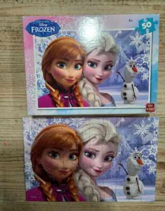 REINE DES NEIGES PUZZLE DE 50 PIECES KING