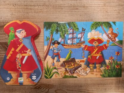 LE PIRATE ET SON TRESOR PUZZLE DE 36 PIECES DJECO