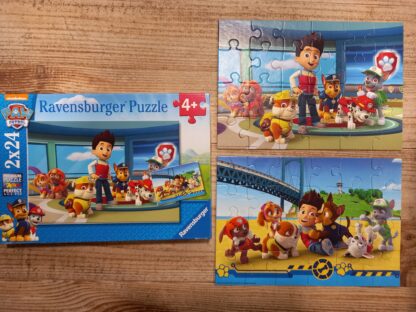 PAW PATROL 2 PUZZLES DE 24 PIECES RAVENSBURGER