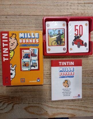 TINTIN MILLE BORNES EXPRESS DUJARDIN