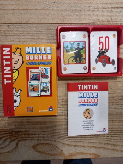 TINTIN MILLE BORNES EXPRESS DUJARDIN