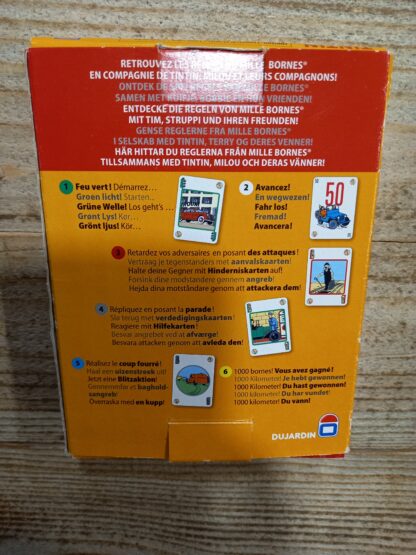 TINTIN MILLE BORNES EXPRESS DUJARDIN