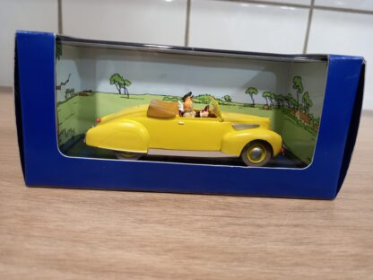 LE CABRIOLET DU CAPITAINE HADDOCK DES 7 BOULES DE CRISTAL TINTIN ATLAS