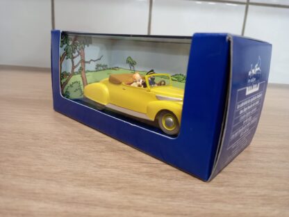 LE CABRIOLET DU CAPITAINE HADDOCK DES 7 BOULES DE CRISTAL TINTIN ATLAS