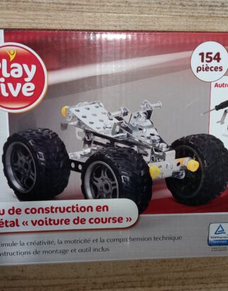 VOITURE DE COURSE METAL PLAYTIVE