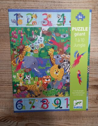 JUNGLE PUZZLE GEANT DE 54 PIECES DJECO