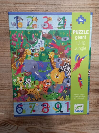 JUNGLE PUZZLE GEANT DE 54 PIECES DJECO