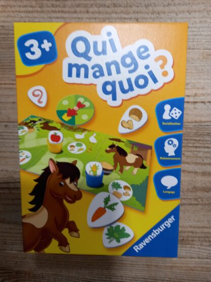 QUI MANGE QUOI RAVENSBURGER