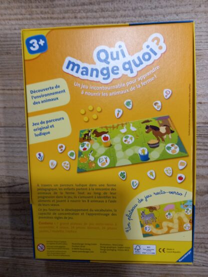 QUI MANGE QUOI RAVENSBURGER