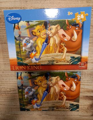 LE ROI LION PUZZLE DE 24 PIECES KING