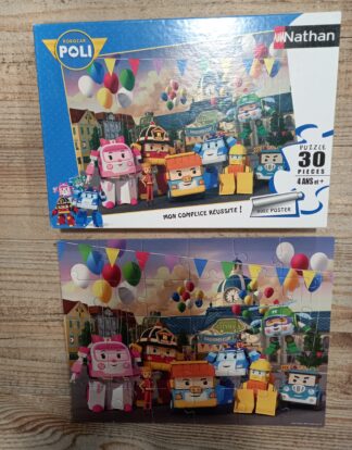 ROBOCAR POLI PUZZLE DE 30 PIECES NATHAN