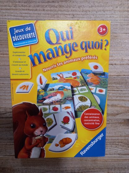 QUI MANGE QUOI RAVENSBURGER