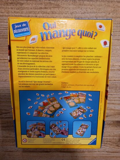 QUI MANGE QUOI RAVENSBURGER