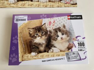 CHATONS PUZZLE DE 100 PIECES NATHAN