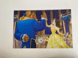 la belle et bete puzzle 5O p king
