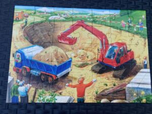 CHANTIER PUZZLE DE 35 PIECES