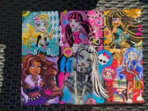 monster high 4 puzzles clementoni