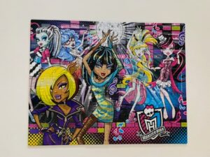 monster high 4 puzzles clementoni