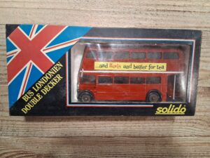 BUS LONDONIEN DOUBLE ETAGE SOLIDO