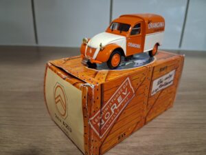 2 CV AZU 1955 ORANGINA NOREV