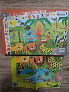 jungle puzzle 25 p djeco
