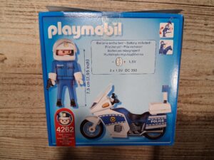 PLAYMOBIL 4262 MOTARD DE POLICE