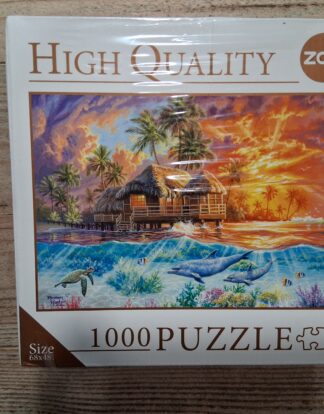 WEEK END IN PARADISE PUZZLE DE 1000 PIECES ZOE