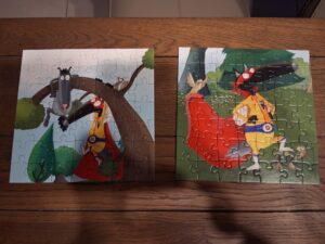 LE LOUP 3 PUZZLES 49 PIECES RAVENSBURGER