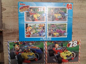 MICKEY 4 PUZZLES JUMBO