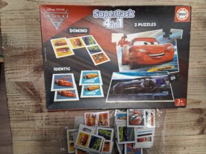 CARS 3 SUPER PACK 4 EN 1 EDUCA