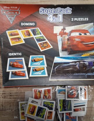CARS 3 SUPER PACK 4 EN 1 EDUCA