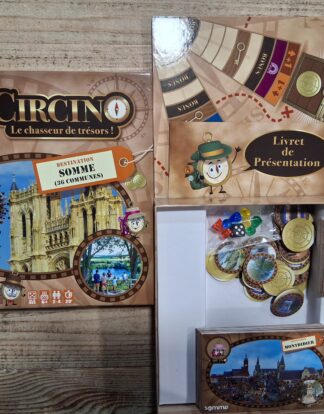 CIRCINO LE CHASSEUR DE TRESORS DESTINATION SOMME CREACOM GAMES