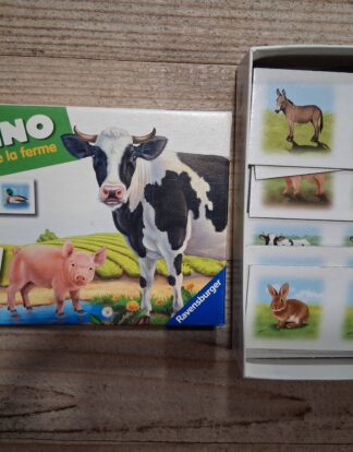 DOMINO LES ANIMAUX DE LA FERME RAVENSBURGER